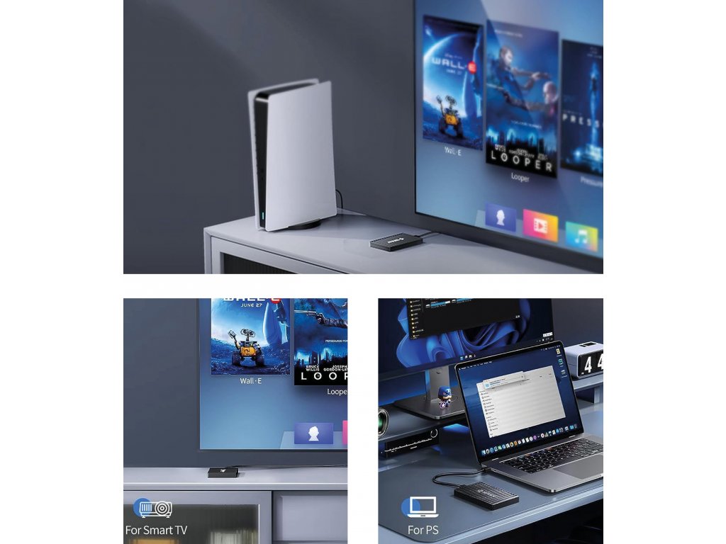kompaktní externí box pro 2,5%22 SATA pevný disk